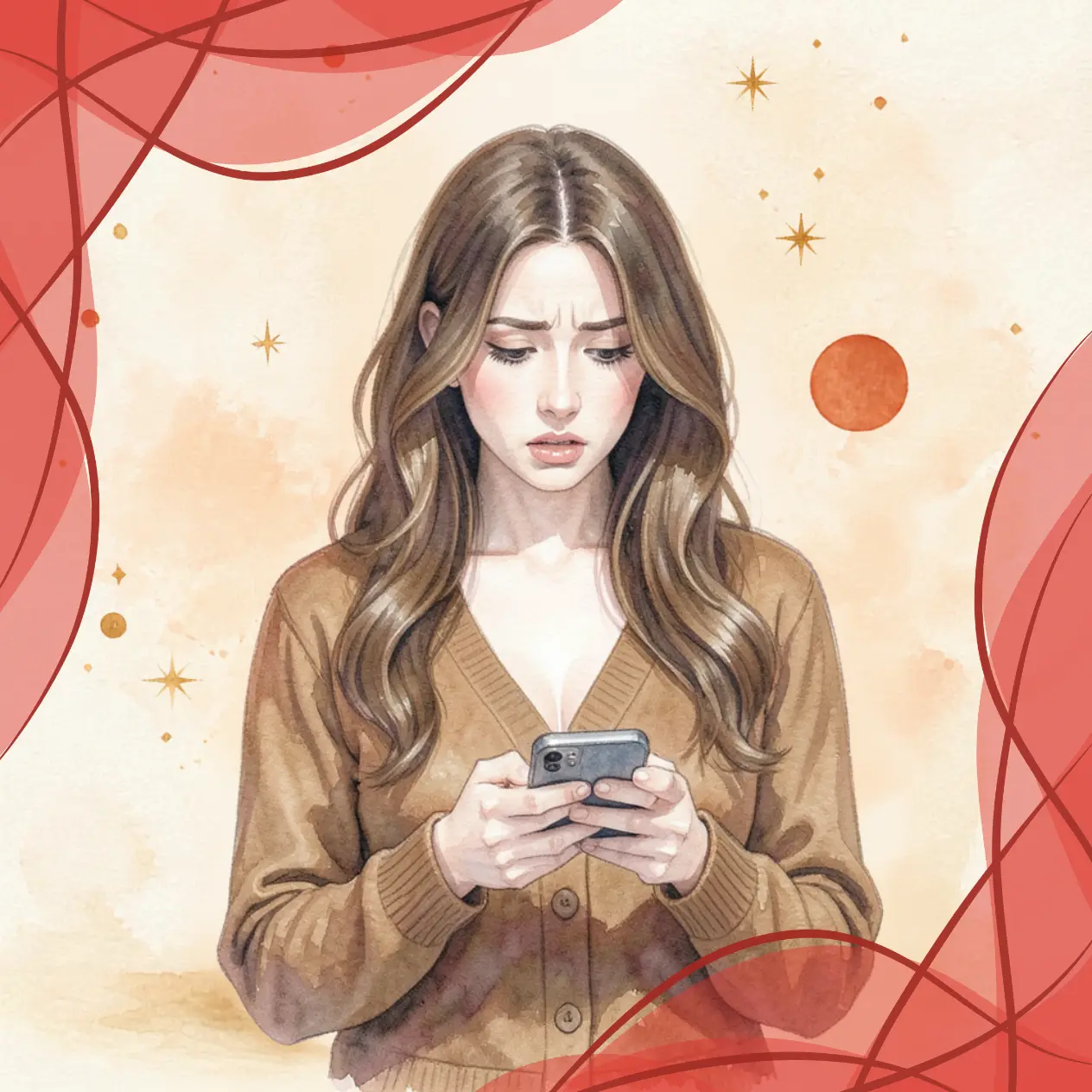 Voyance précise par téléphone et à distance : illustration d'une femme concentrée sur son écran pour une consultation qui vise juste.